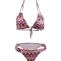 Fashion national wind printing Bikini Set