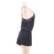Black Lace Spliced Sexy Sling Teddy Black Lace Spliced Sexy Sling Teddy