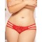 Naughty Plus Size Red Lace Strapy Panty