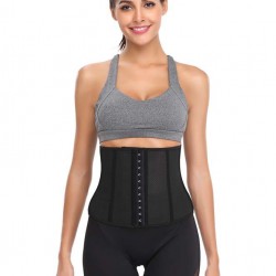 9 Steel Bone Black Soft And Breathable Corset（Height：24CM）