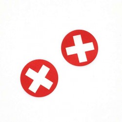 Red sexy Nipple Cover