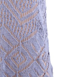 Chenille Knitted Hollow Out Beach Dress