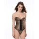 Cute Leopard Print Sweetheart Corsets Cute Leopard Print Sweetheart Corsets