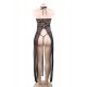 Elegant Black Hollow Out Lace Sexy Gown Elegant Black Hollow Out Lace Sexy Gown