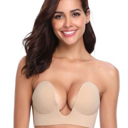 Strapless Self Adhesive Invisible Push-up Bra