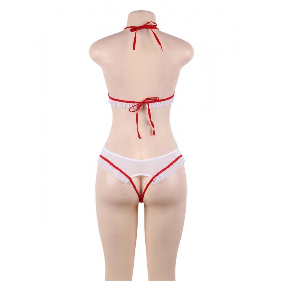 Plus Size Sexy Nurse Costume Teddy Plus Size Sexy Nurse Costume Teddy
