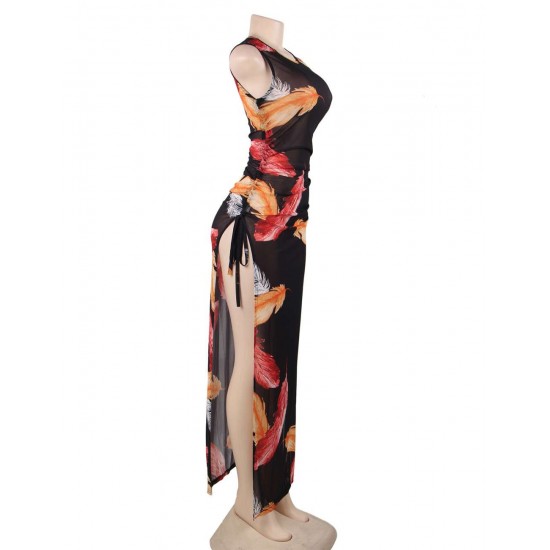 High Fashionable Ladies Tease Maxi Dress High Fashionable Ladies Tease Maxi Dress