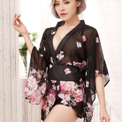 Kimono Uniform Short Skirt Extreme Temptation Set