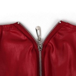 Men's Leather Pants With Exposed Hips