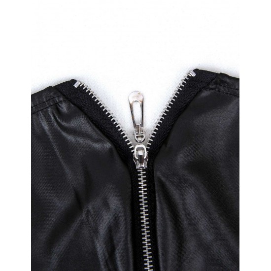 Men's Leather Pants With Exposed Hips Men's Leather Pants With Exposed Hips