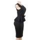 Black Sexy Luxury Rhinestone Embellished Lace Bodycon Dress Black Sexy Luxury Rhinestone Embellished Lace Bodycon Dress