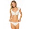 White Sexy Women's Ruffle Bikini Swimsuit Bikinis