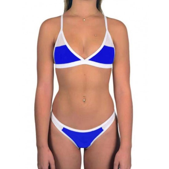 Sexy 2 Piece Mixed Patchwork Mature Swimsuits Bikini Sexy 2 Piece Mixed Patchwork Mature Swimsuits Bikini