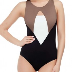 High Quality Fashion Stitching Sexy Summer Women's One Piece Swimsuit