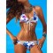 Refreshing Flowers Sexy Summer Women's Bikini Set