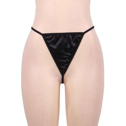 Black Silk Satin Lace Sexy Women Kimono Home Pajamas