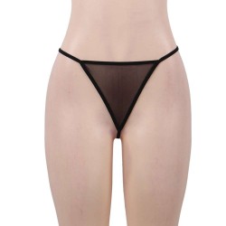 Sexy Black Lace Babydoll Set