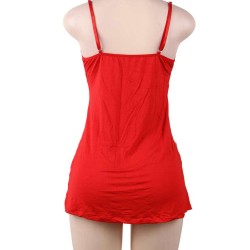 Plus Size Red Sexy Fashion High Quality Women Pajama Set