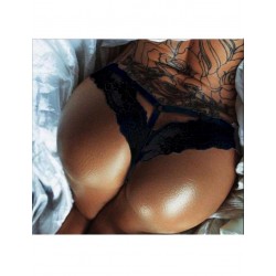 Plus Size Black Sexy Floral Lace Panty Plus Size Black Sexy Floral Lace Panty