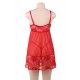 Plus Size Soft Lace Babydoll with G-string Plus Size Soft Lace Babydoll with G-string