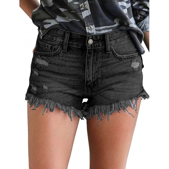 High Quality Summer Denim Fashion Washed Shorts High Quality Summer Denim Fashion Washed Shorts