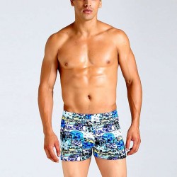 Men's Colorful Swimming Trunks Jammers Endurance Quick Dry Swimming Trunks