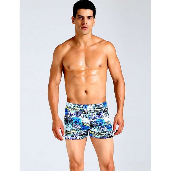 Men's Colorful Swimming Trunks Jammers Endurance Quick Dry Swimming Trunks Men's Colorful Swimming Trunks Jammers Endurance Quick Dry Swimming Trunks
