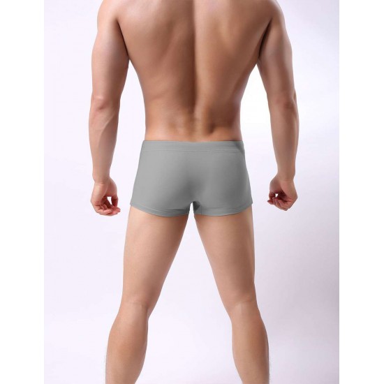 Men's Gray Swimming Trunks Jammers Endurance Quick Dry Swimming Trunks Men's Gray Swimming Trunks Jammers Endurance Quick Dry Swimming Trunks